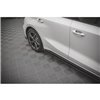 Maxton - Street Pro Rajouts Des Bas De Caisse Audi S3 / A3 S-Line 8Y / 8Y Facelift Noir-Rouge