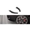 Maxton - Street Pro Lame Du Pare Chocs Arriere BMW 4 M-Pack G22 / G23 / G22 Facelift / G23 Facelift Noir-Rouge + Rabats Brillant