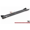 Maxton - Street Pro Rajouts Des Bas De Caisse Mercedes-AMG C43 / AMG-Line Coupe C205 Noir-Rouge + Rabats Brillant