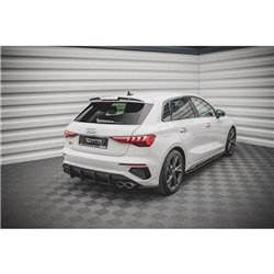Maxton - Becquet V.1 Audi RS3 / S3 / A3 S-Line Sportback 8Y Noir Brillant