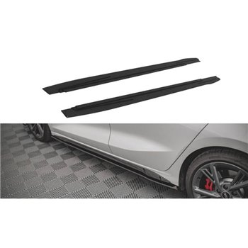 Maxton - Street Pro Rajouts Des Bas De Caisse Audi S3 / A3 S-Line 8Y / 8Y Facelift Noir