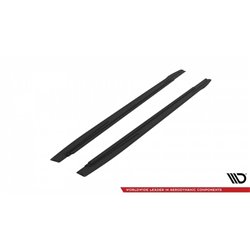 Maxton - Street Pro Rajouts Des Bas De Caisse Audi S3 / A3 S-Line 8Y / 8Y Facelift Noir