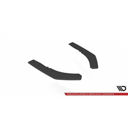 Maxton - Street Pro Lame Du Pare Chocs Arriere BMW 4 M-Pack G22 / G23 / G22 Facelift / G23 Facelift Noir-Rouge