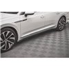 Maxton - Street Pro Rajouts Des Bas De Caisse V.1 Volkswagen Arteon R/ R-Line Sedan / Shooting Brake Mk1 Facelift Noir-Rouge