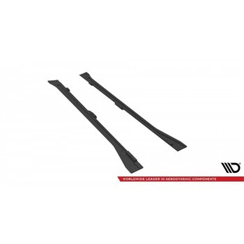 Maxton - Street Pro Rajouts Des Bas De Caisse V.1 Volkswagen Arteon R/ R-Line Sedan / Shooting Brake Mk1 Facelift Noir-Rouge