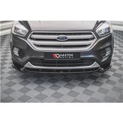 Maxton - Lame Du Pare-Chocs Avant Ford Escape Mk3 Noir Brillant
