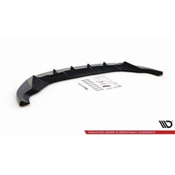 Maxton - Lame Du Pare-Chocs Avant Ford Escape Mk3 Noir Brillant