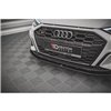 Maxton - Lame Du Pare-Chocs Avant V.1 Audi S3 / A3 S-Line 8Y Noir Brillant