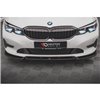 Maxton - Lame Du Pare-Chocs Avant V.1 BMW 3 G20 / G21 Noir Brillant