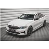 Maxton - Lame Du Pare-Chocs Avant V.1 BMW 3 G20 / G21 Noir Brillant