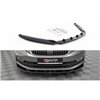 Maxton - Lame Du Pare-Chocs Avant V.2 Skoda Octavia Mk3 Facelift Noir Brillant