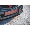 Maxton - Lame Du Pare-Chocs Avant V.2 Honda Accord Mk7 Type-S Noir Brillant