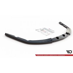 Maxton - Lame Du Pare-Chocs Avant V.2 Honda Accord Mk7 Type-S Noir Brillant