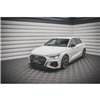 Maxton - Lame Du Pare-Chocs Avant V.3 Audi S3 / A3 S-Line 8Y Noir Brillant