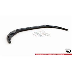 Maxton - Lame Du Pare-Chocs Avant V.3 Audi S3 / A3 S-Line 8Y Noir Brillant