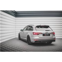 Maxton - Becquet V.2 Audi S4 / A4 S-Line Avant B9 Noir Brillant