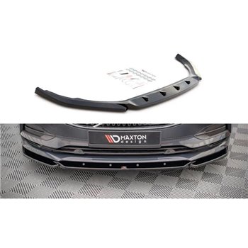 Maxton - Lame Du Pare-Chocs Avant V.1 Volvo V90 Mk2 Noir Brillant