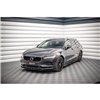 Maxton - Lame Du Pare-Chocs Avant V.2 Volvo V90 Mk2 Noir Brillant