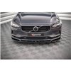 Maxton - Lame Du Pare-Chocs Avant V.2 Volvo V90 Mk2 Noir Brillant