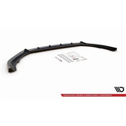 Maxton - Lame Du Pare-Chocs Avant V.2 Volvo V90 Mk2 Noir Brillant