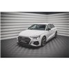 Maxton - Lame Du Pare-Chocs Avant V.4 Audi S3 / A3 S-Line 8Y Noir Brillant