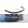 Maxton - Lame Du Pare-Chocs Avant V.3 Honda Accord Mk7 Type-S Noir Brillant