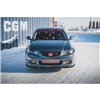 Maxton - Lame Du Pare-Chocs Avant V.3 Honda Accord Mk7 Type-S Noir Brillant