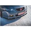 Maxton - Lame Du Pare-Chocs Avant V.3 Honda Accord Mk7 Type-S Noir Brillant