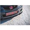 Maxton - Lame Du Pare-Chocs Avant V.3 Honda Accord Mk7 Type-S Noir Brillant