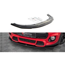 Maxton - Lame Du Pare-Chocs Avant Mini Cooper S John Cooper Works F56 Noir Brillant