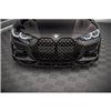 Maxton - Lame Du Pare-Chocs Avant V.2 BMW 4 M-Pack / M440i G22 / G23 / G22 Facelift / G23 Facelift Noir Brillant