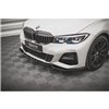 Maxton - Lame Du Pare-Chocs Avant V.5 BMW 3 G20 / G21 M-Pack Noir Brillant