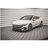 Maxton - Lame Du Pare-Chocs Avant V.2 Volkswagen Arteon R-Line Sedan / Shooting Brake Mk1 Facelift Noir Brillant
