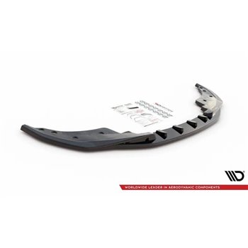 Maxton - Lame Du Pare-Chocs Avant V.1 BMW 4 M-Pack / M440i G22 / G23 / G22 Facelift / G23 Facelift Noir Brillant