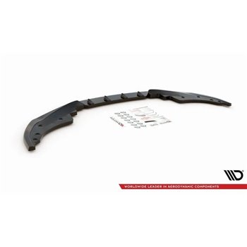 Maxton - Lame Du Pare-Chocs Avant V.1 BMW 4 M-Pack / M440i G22 / G23 / G22 Facelift / G23 Facelift Noir Brillant