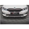 Maxton - Lame Du Pare-Chocs Avant V.2 BMW 3 G20 / G21 Noir Brillant