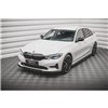 Maxton - Lame Du Pare-Chocs Avant V.2 BMW 3 G20 / G21 Noir Brillant