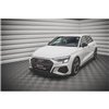 Maxton - Lame Du Pare-Chocs Avant V.2 Audi S3 / A3 S-Line 8Y Noir Brillant