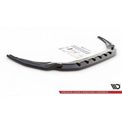 Maxton - Lame Du Pare-Chocs Avant V.2 Audi S3 / A3 S-Line 8Y Noir Brillant