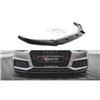 Maxton - Lame Du Pare-Chocs Avant V.3 Audi S4 / A4 S-Line B9 Noir Brillant