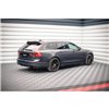 Maxton - Arriere Lame (avec une barre verticale) V.1 Volvo V90 Mk2 Noir Brillant