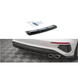 Maxton - Arriere Splitter Audi S3 Sportback 8Y Noir Brillant