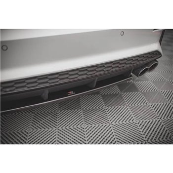 Maxton - Arriere Lame Audi S3 Sportback 8Y Noir Brillant