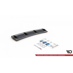 Maxton - Arriere Lame Audi S3 Sportback 8Y Noir Brillant