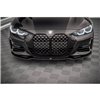 Maxton - Lame Du Pare-Chocs Avant V.3 BMW 4 M-Pack / M440i G22 / G23 / G22 Facelift / G23 Facelift Noir Brillant