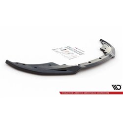 Maxton - Lame Du Pare-Chocs Avant V.3 BMW 4 M-Pack / M440i G22 / G23 / G22 Facelift / G23 Facelift Noir Brillant