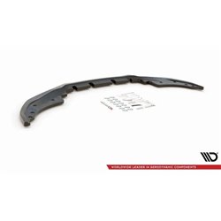 Maxton - Lame Du Pare-Chocs Avant V.3 BMW 4 M-Pack / M440i G22 / G23 / G22 Facelift / G23 Facelift Noir Brillant