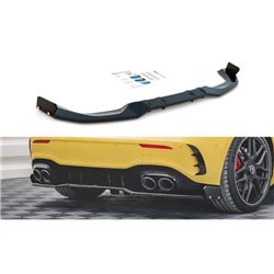 Maxton - Arriere Splitter Mercedes-AMG A 45 S Aero Pack W177 Noir Brillant