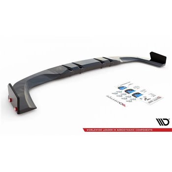 Maxton - Arriere Lame Mercedes-AMG A 45 S Aero Pack W177 Noir Brillant
