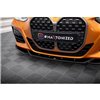 Maxton - Lame Du Pare-Chocs Avant V.4 BMW 4 M-Pack / M440i G22 / G23 / G22 Facelift / G23 Facelift Noir Brillant